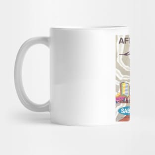 1960 Sabena Airline to Africa Mug